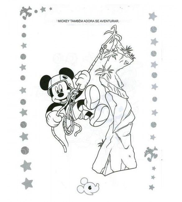 LIVRO Minnie DISNEY - LER E COLORIR + giz de cera