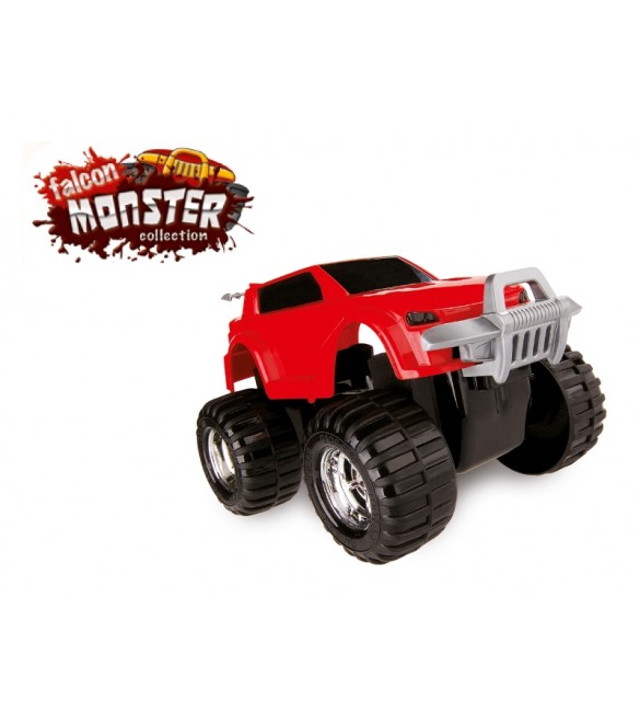 Carrinho Monster Infantil Race Dismat - Vermelho